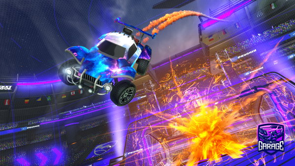 A Rocket League car design from Imamrichlol89