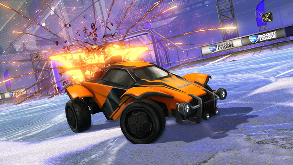 A Rocket League car design from Vomen