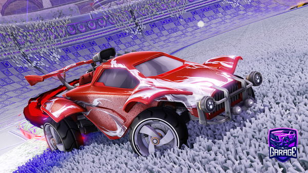 A Rocket League car design from PandaRanma