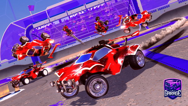 A Rocket League car design from Ghostbalint334