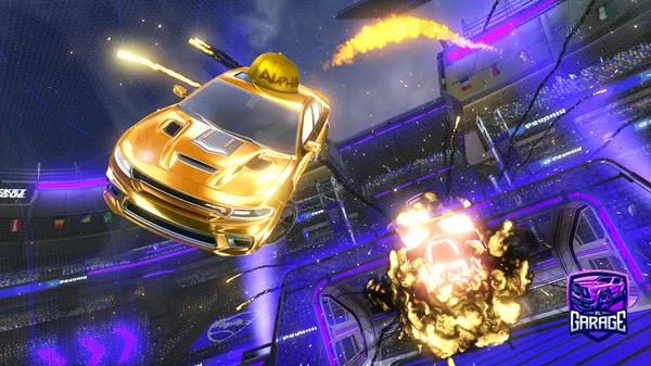 A Rocket League car design from Speed-Yousef