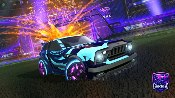 A Rocket League car design from xXKingCheddarX