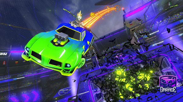 A Rocket League car design from DJTHATGUY