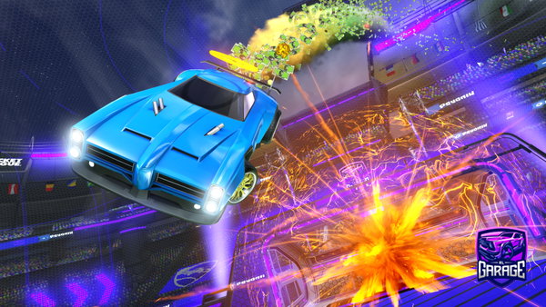 A Rocket League car design from FennecPR7