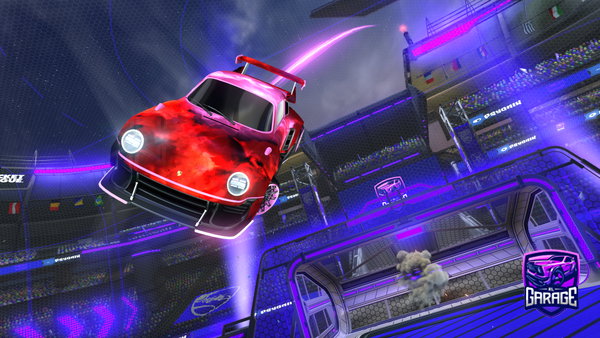 A Rocket League car design from Lebenwesen