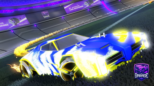 A Rocket League car design from ChuckNorris1583