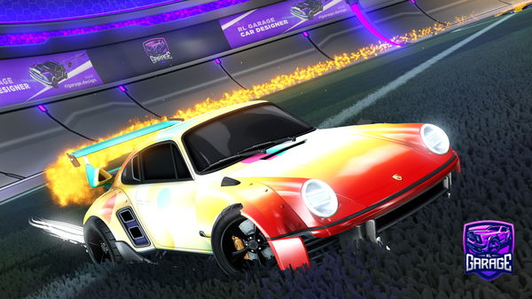 A Rocket League car design from GreenNinjaloyed