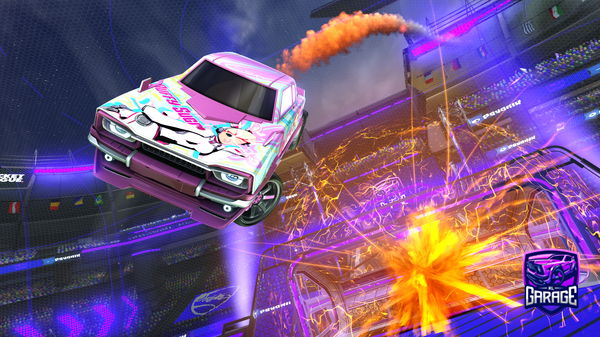 A Rocket League car design from mishandopola