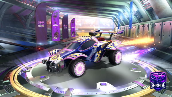 A Rocket League car design from Orangutan15