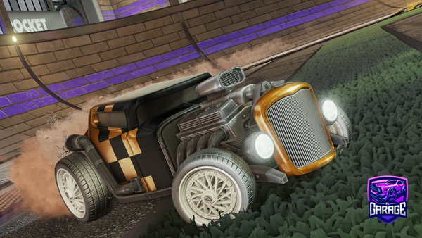 A Rocket League car design from Cazujup