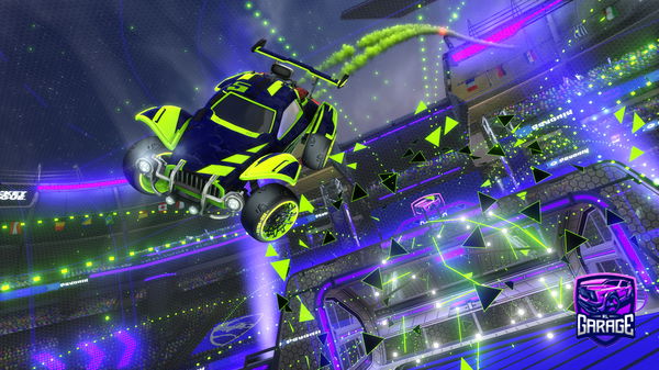 A Rocket League car design from Wombastick