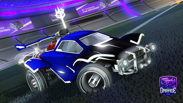 A Rocket League car design from G0d1ypr0