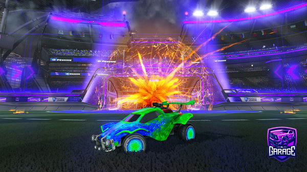 A Rocket League car design from IDgielertbatsbak