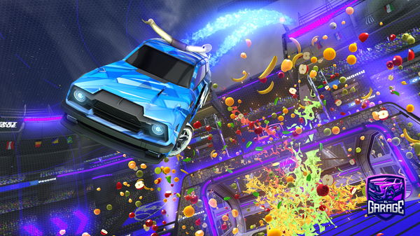 A Rocket League car design from Bronhhui