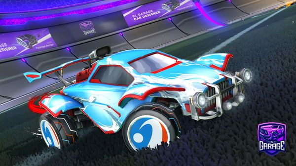 A Rocket League car design from NeonBanana7