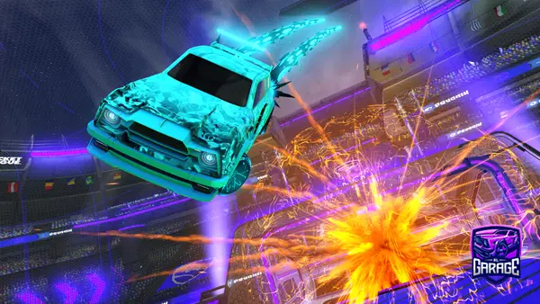A Rocket League car design from antmcb