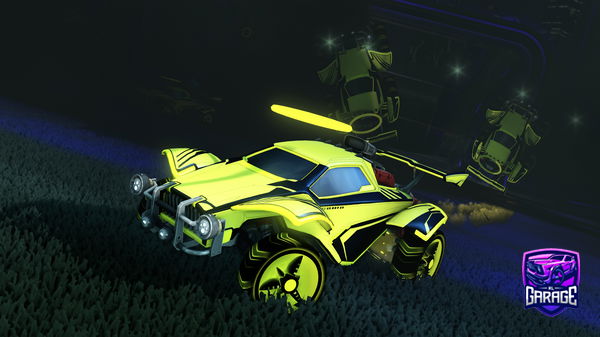 A Rocket League car design from Benjio