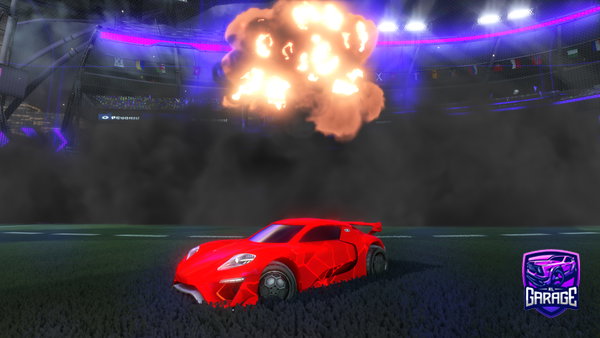 A Rocket League car design from SpacemanEv22
