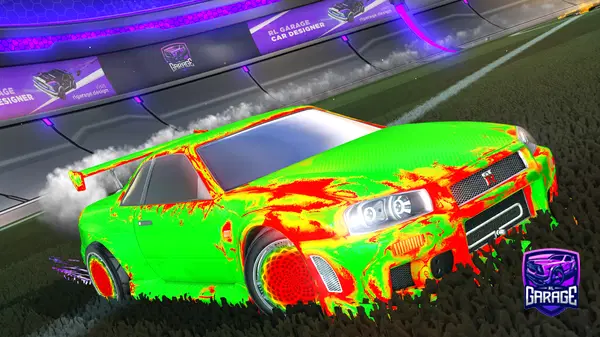 A Rocket League car design from Ytmellow