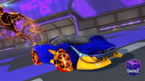 A Rocket League car design from ClassicalRope8
