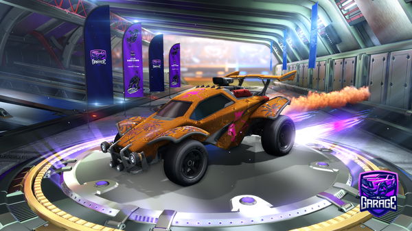 A Rocket League car design from Exonic_
