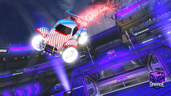 A Rocket League car design from xxm4trxxyt