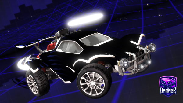 A Rocket League car design from kungberra