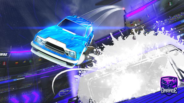 A Rocket League car design from OnajlikizHR