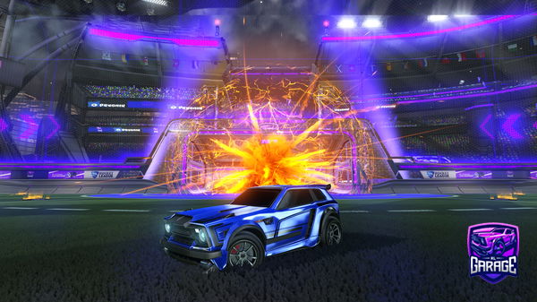 A Rocket League car design from Siirocoo