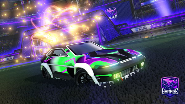 A Rocket League car design from BarkingLilly