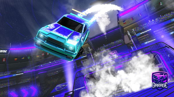 A Rocket League car design from rpavsbdu