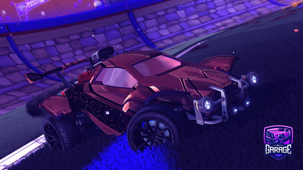 A Rocket League car design from ChomikPLPT