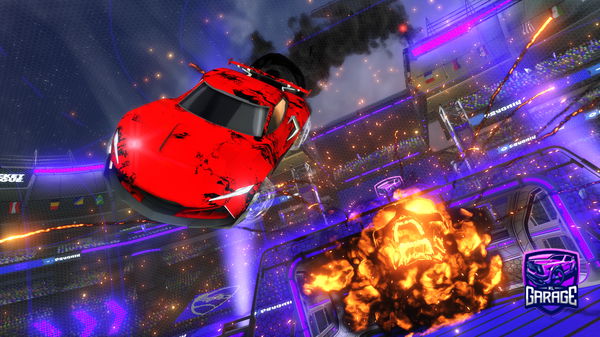 A Rocket League car design from ThugZeckromZLX