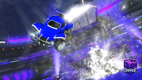 A Rocket League car design from SILLYxxSHANKER
