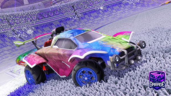 A Rocket League car design from Riptide_Snowwy