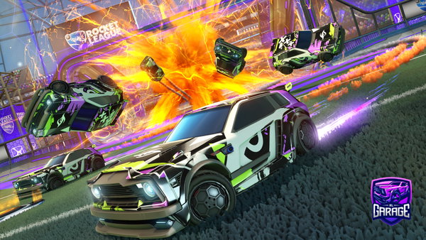 A Rocket League car design from Paulin_nsg