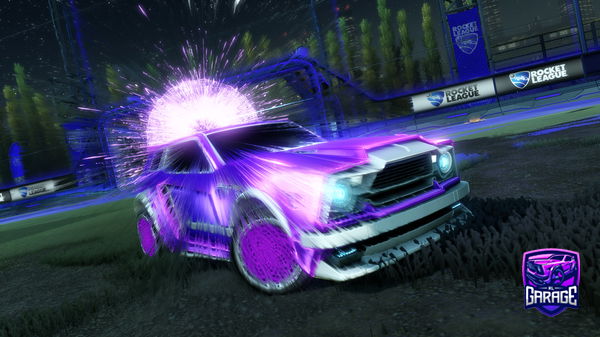 A Rocket League car design from iceytea