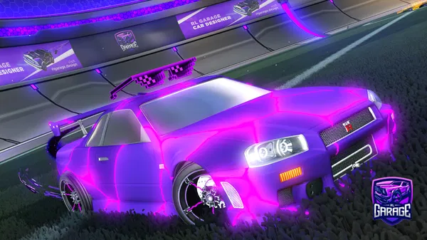 A Rocket League car design from Miniliz87