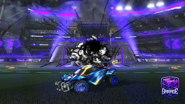A Rocket League car design from Tommygun1235446