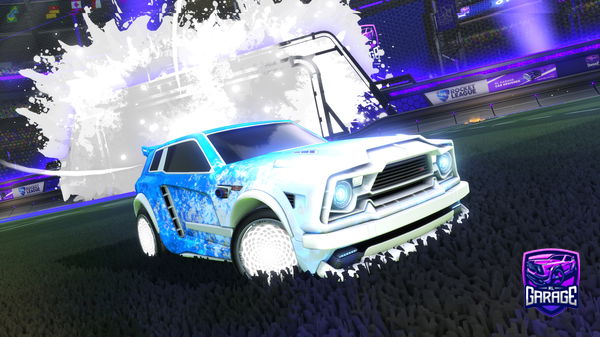 A Rocket League car design from CLD-need4hh