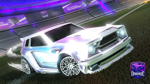 A Rocket League car design from Vortex96