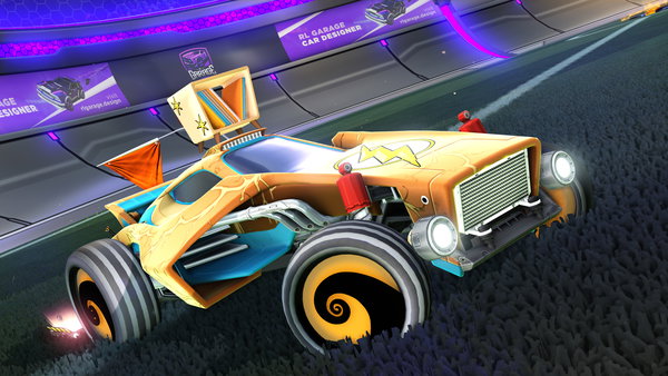 A Rocket League car design from Elr0nd