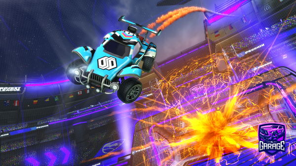 A Rocket League car design from Sletscher