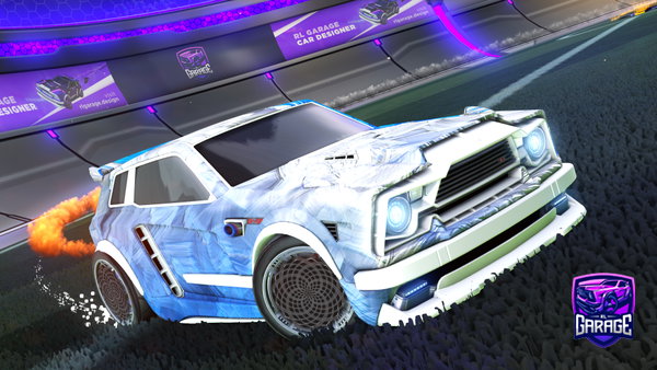 A Rocket League car design from BFK