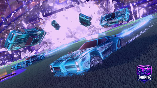 A Rocket League car design from BillyRobbo