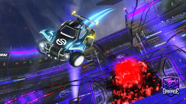 A Rocket League car design from Neo10011