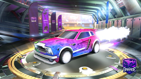 A Rocket League car design from alel20062008