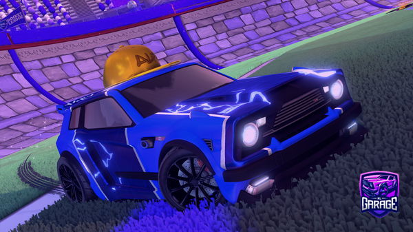 A Rocket League car design from Squashy10