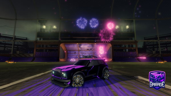 A Rocket League car design from WolftrailWCUE