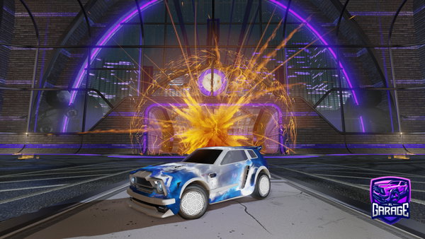 A Rocket League car design from Nithickpro